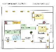 駐車場侵入経路図